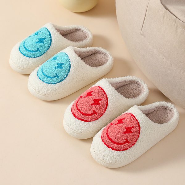 Mao Mao Home Slippers Cartoon Love Style Indoor and Outdoor Warm Slippers Cotton Slippers - Image 10