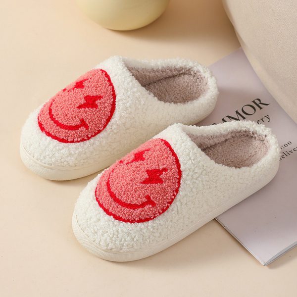 Mao Mao Home Slippers Cartoon Love Style Indoor and Outdoor Warm Slippers Cotton Slippers - Image 2