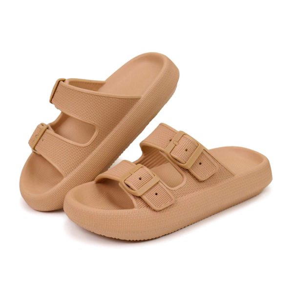 Soft slippers for women in summer anti slip shower slippers for home use cool slippers for men with thick soles - Image 5