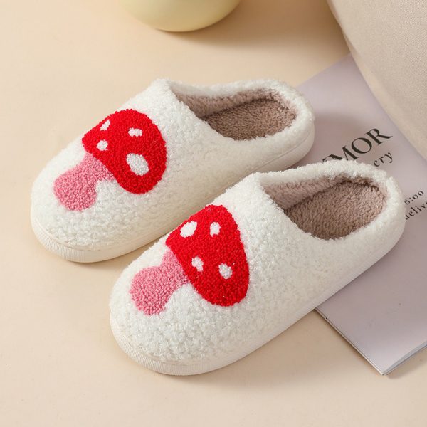 Mao Mao Home Slippers Cartoon Love Style Indoor and Outdoor Warm Slippers Cotton Slippers - Image 5