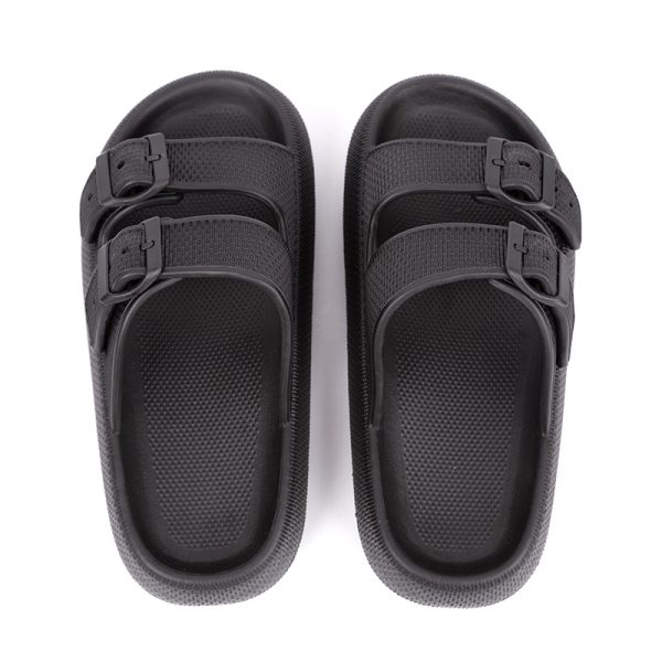 Soft slippers for women in summer anti slip shower slippers for home use cool slippers for men with thick soles - Image 4