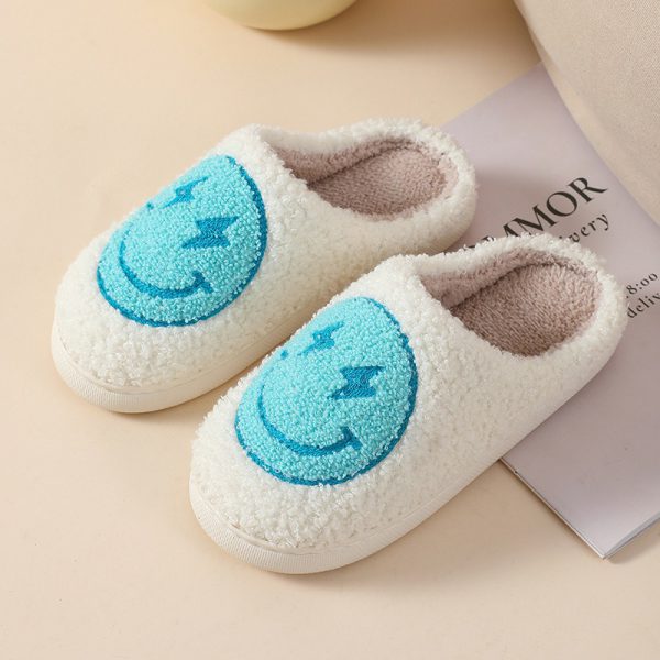 Mao Mao Home Slippers Cartoon Love Style Indoor and Outdoor Warm Slippers Cotton Slippers - Image 4