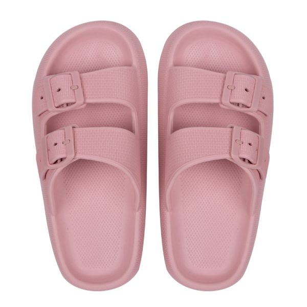 Soft slippers for women in summer anti slip shower slippers for home use cool slippers for men with thick soles - Image 3